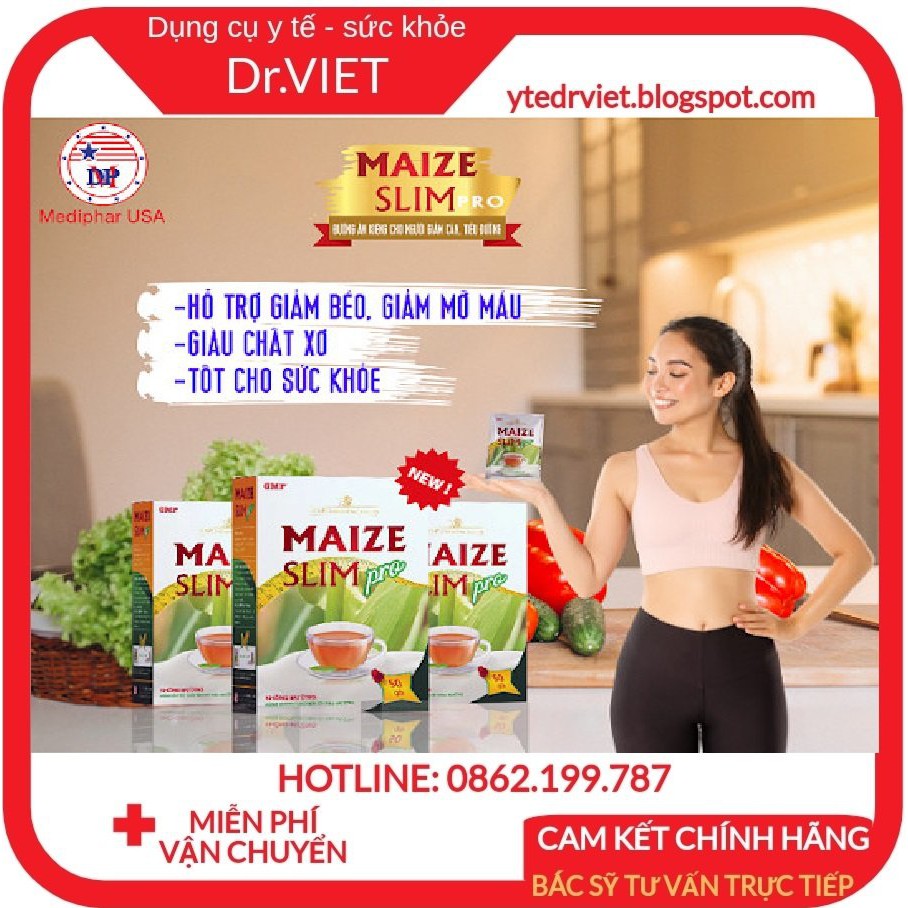 Đường bắp Maize Slim Pro cho người tiểu đường, người béo phì, xơ vữa động mạch, tim mạch, người cần ăn kiêng, giảm cân