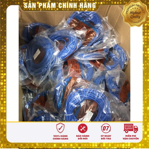 DÂY CÁP MẠNG BẤM SẴN LXF 5M/ 10M/ 15M/ 20M/ 30M CHUẨN CAT5E - Hàng Chính Hãng - Đúc Sẵn Dây