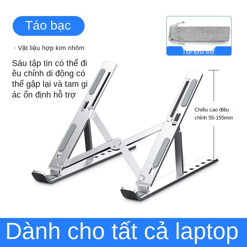 PM Giá đỡ Laptop - giá kê Laptop MacBook bằng nhôm điều chỉnh độ cao theo nhu cầu sử dụng