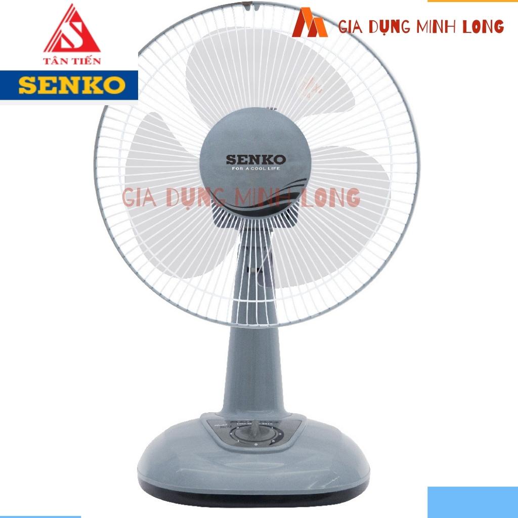 Quạt bàn Senko núm xoay 3 cánh B1213 bảo hành 24 tháng, dòng F16 - ship hỏa tốc TPHCM