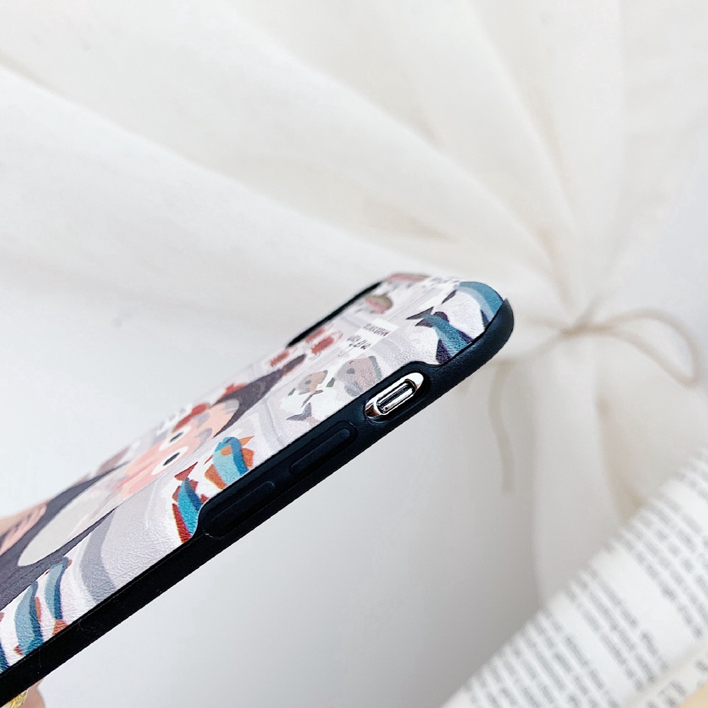 Ốp điện thoại lụa mềm họa tiết ông bà hoạt hình cho IPhone 11 11pro max XR XSmax 6 7 8 6plus 8plus | BigBuy360 - bigbuy360.vn