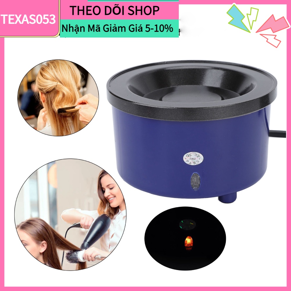 Hàng HOT Bếp nấu keo nến bằng điện dành cho mở rộng tóc Nhiệt độ không đổi Làm nóng nhanh 110‑240V【Texas053】