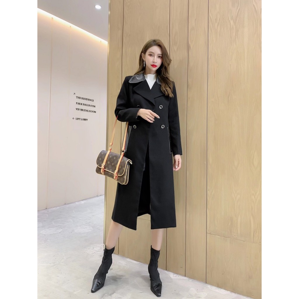 Áo khoác mangto nữ dáng dài Kaki siêu xinh HOT 2020, hàng nhập khẩu cao cấp chuẩn loại 1đảm bảo rẻ nhất