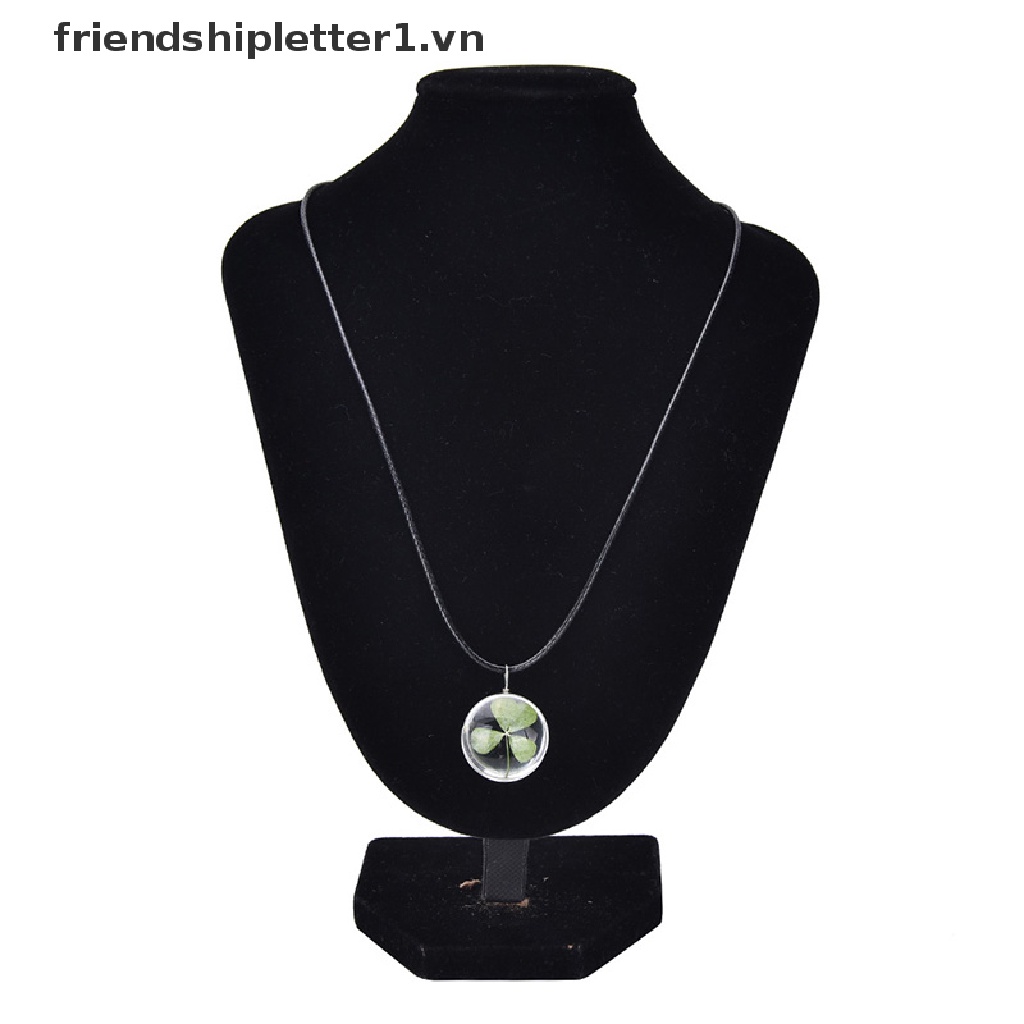Vòng cổ Mặt Cỏ Bốn Lá May Mắn
