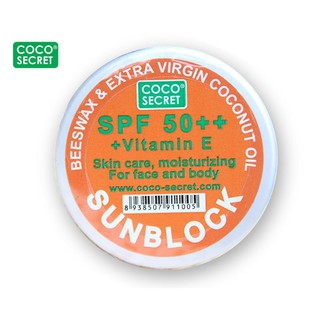 Kem chống nắng sunblock spf 50++, kem dưỡng da chống nắng coco secret.