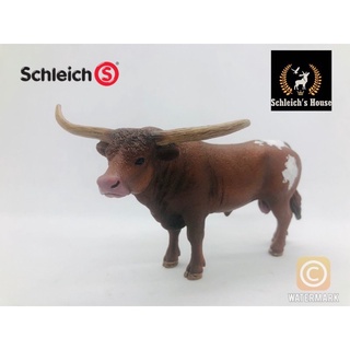 Mô hình đônng vật , đồ chơi con vật Schleich Schleich chính hãng Bò Longhorn Texas đực 13866 - Schleich House