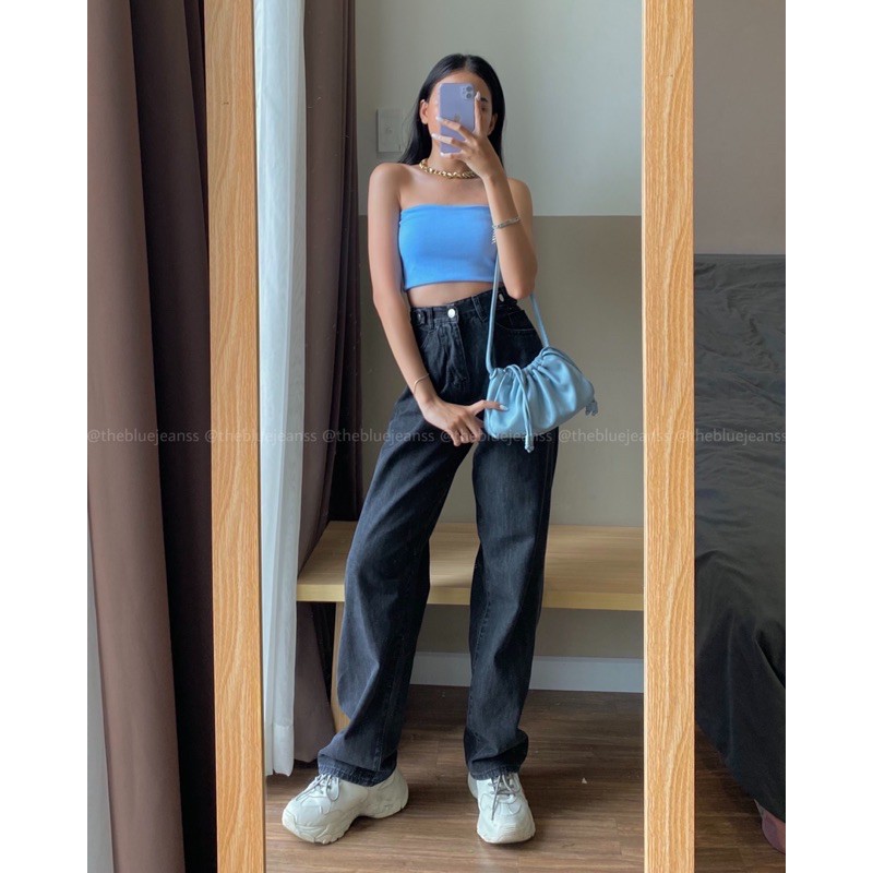 Áo Ống Thun Gân May 2 Lớp