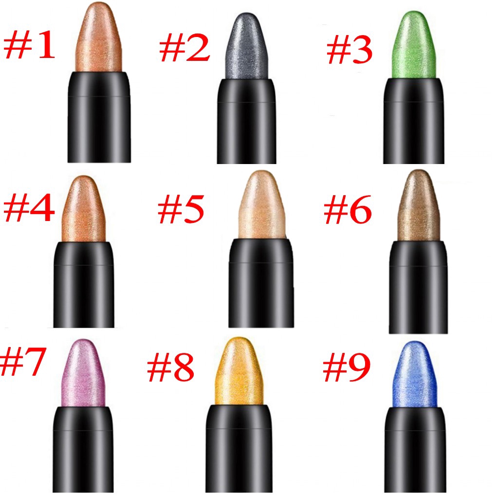 [Hàng mới về] Bút trang điểm mắt với 15 màu tùy chọn xinh xắn