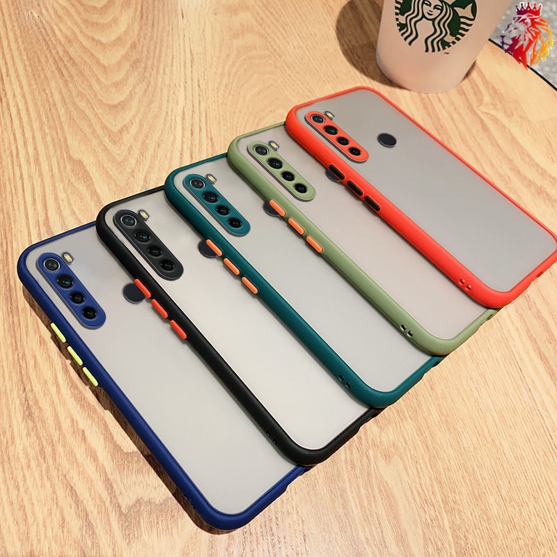 Ốp điện thoại bề mặt nhám chống sốc bảo vệ camera cho XIAOMI - LionKing Store