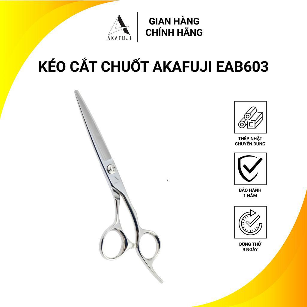 Kéo Cắt Chuốt Tóc AKAFUJI EAB 603 SIZE 6.0 inches Thép Nhật Cao Cấp  Bảo Hành 12 Tháng