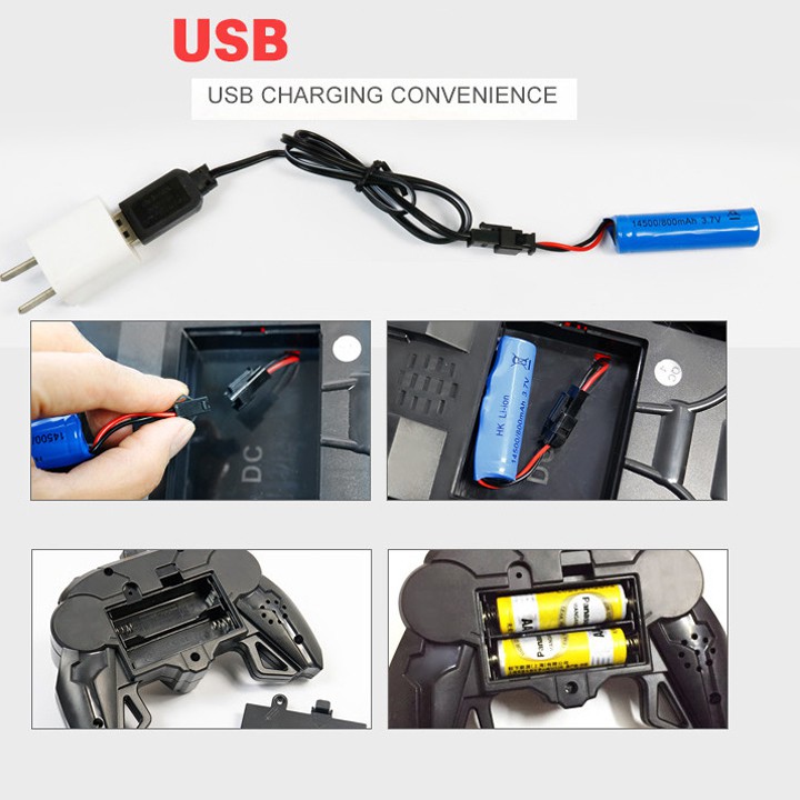 Ô tô điều khiển từ xa biến hình Robot - OTO0