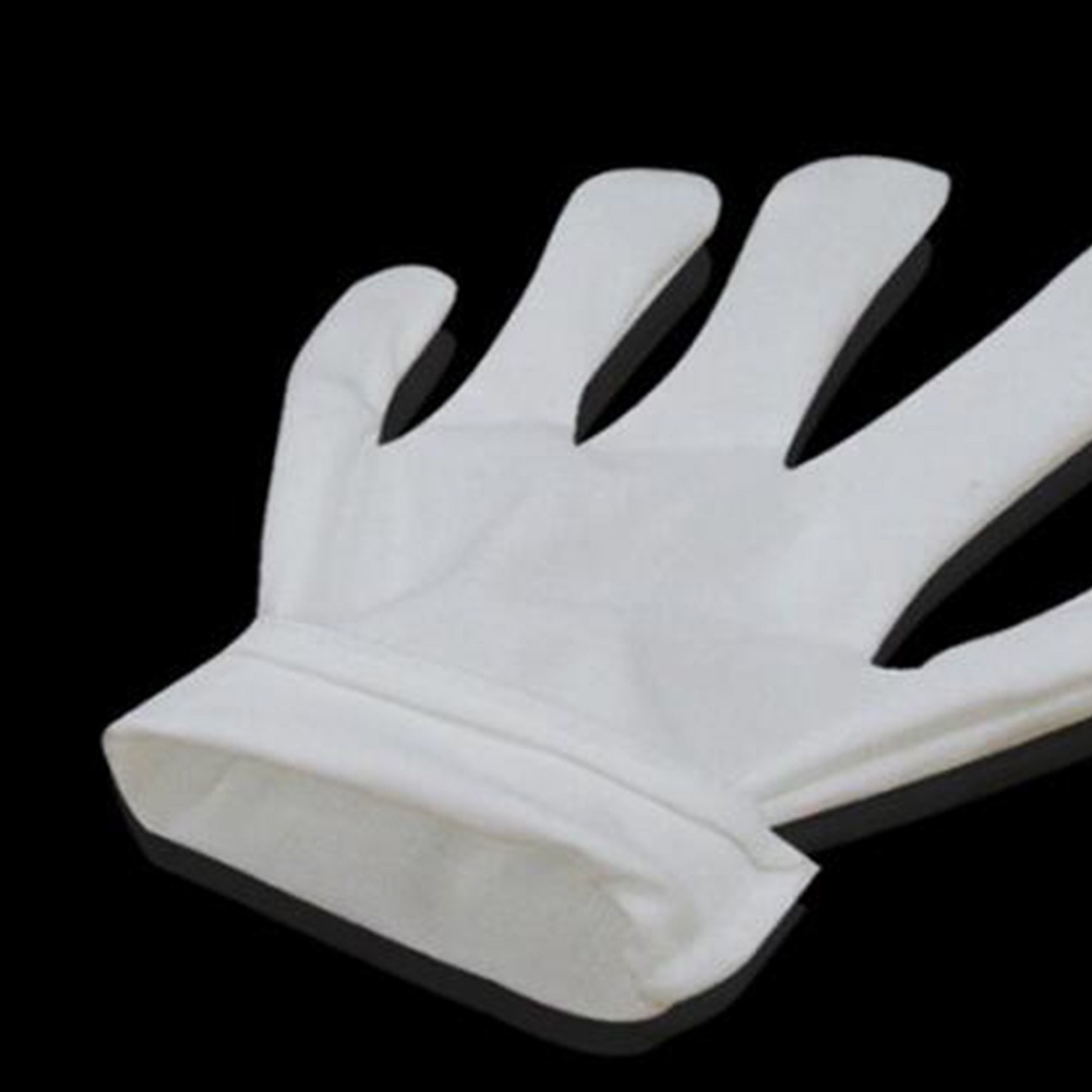 Đôi găng tay bằng cotton màu trắng cho người đi làm