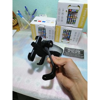 Giá đở điện thoai c2 gắn chân gương xe máy c2 m