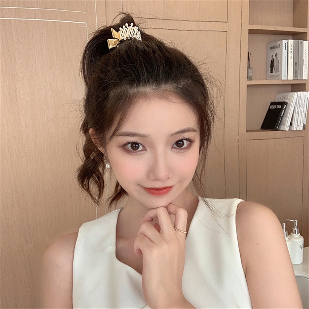 【XJ-COD】Kẹp Tóc Càng Cua Cố Định Tạo Kiểu Tóc Đuôi Ngựa Cỡ Nhỏ