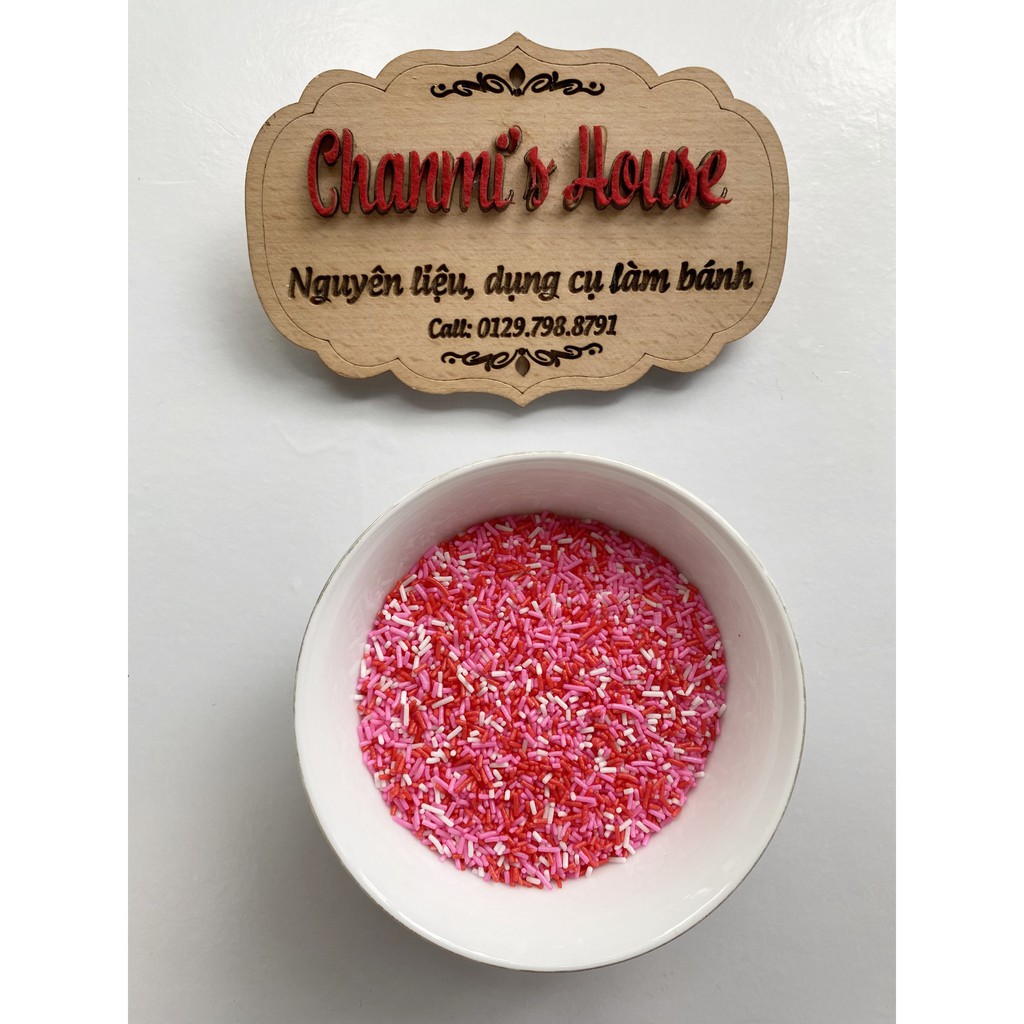 Cốm màu trang trí bánh gói chia lẻ 20gr