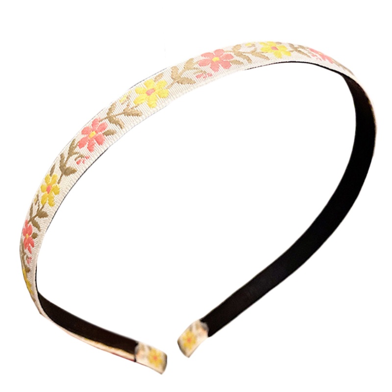 Băng Đô Vải Thêu Hoa Xinh Xắn Cho Nữ