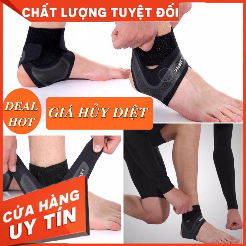 [Phụ Kiện Bóng Đá Phủi] Băng cổ chân, bó gót chân, giữ chặt cổ chân chống chấn thương PK-1