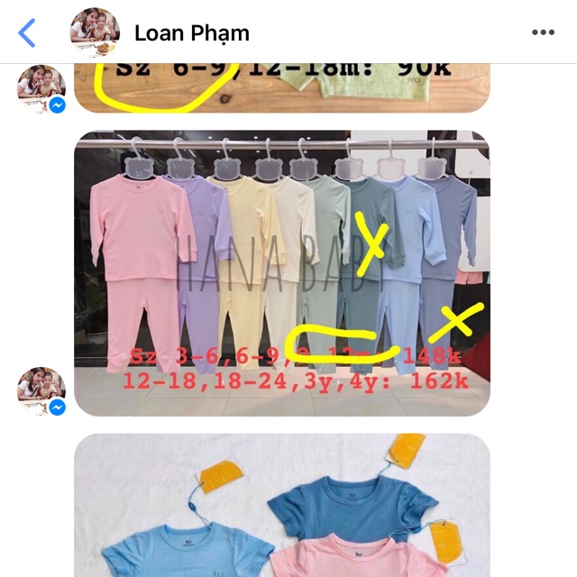 Quần áo C thu trang