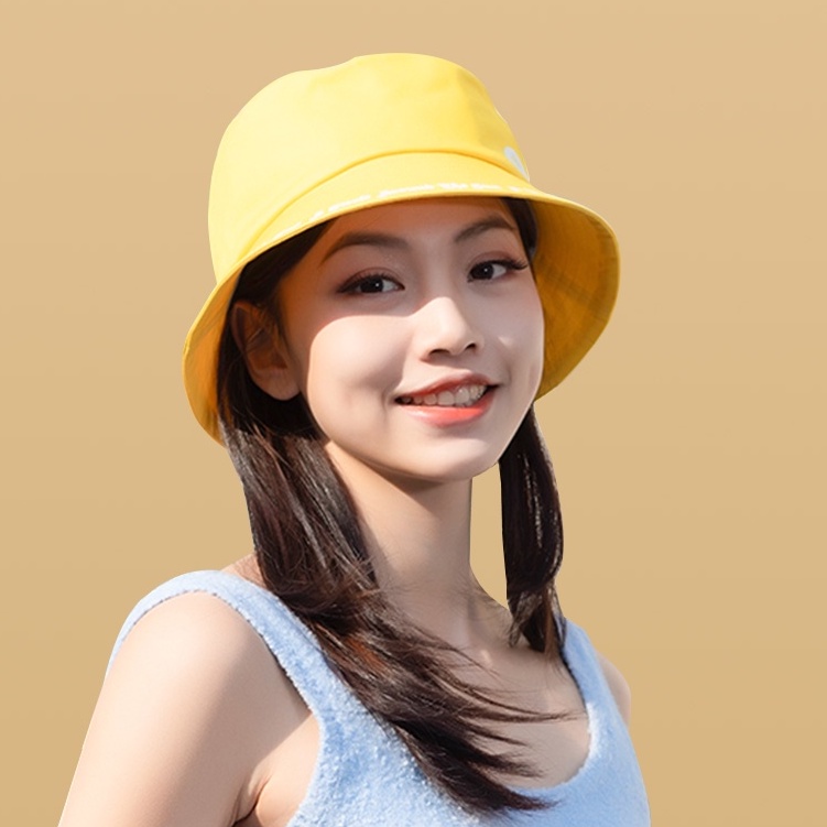 OhSunny chống tia cực tím mũ phẳng nhiều màu cho nam và nữ mũ ngư dân