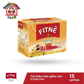 Trà Thảo Mộc Giảm Cân Fitne Hương Hoa Cúc - Hộp 15 gói [Bach Hoa Thailand]