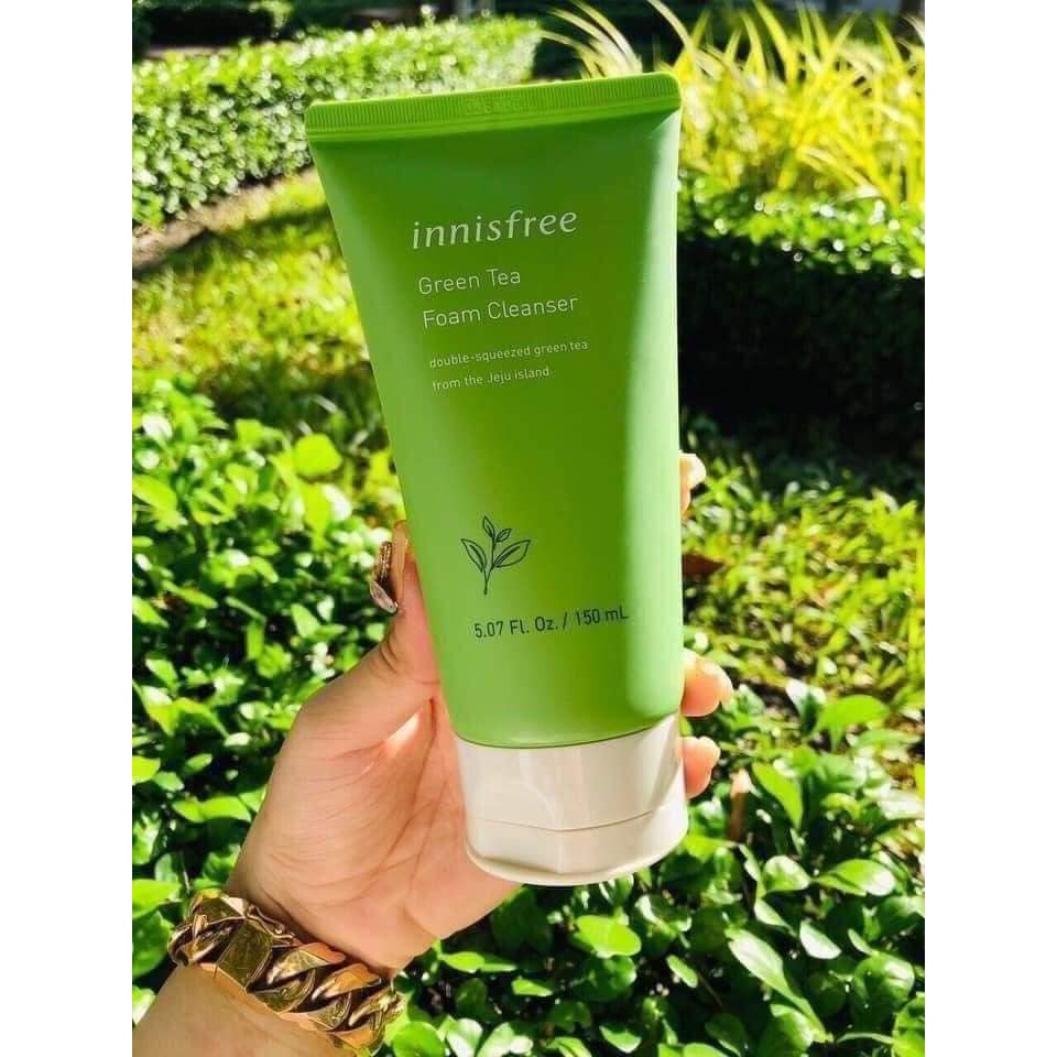 [Chính Hãng] Sữa rửa mặt Innisfree trà xanh (2020)