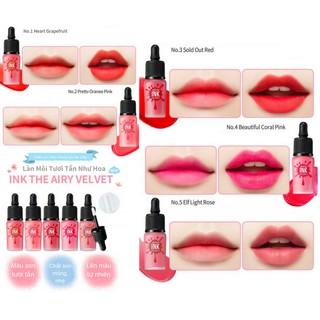 Son Kem siêu hot PeriPera Airy Ink Velvet