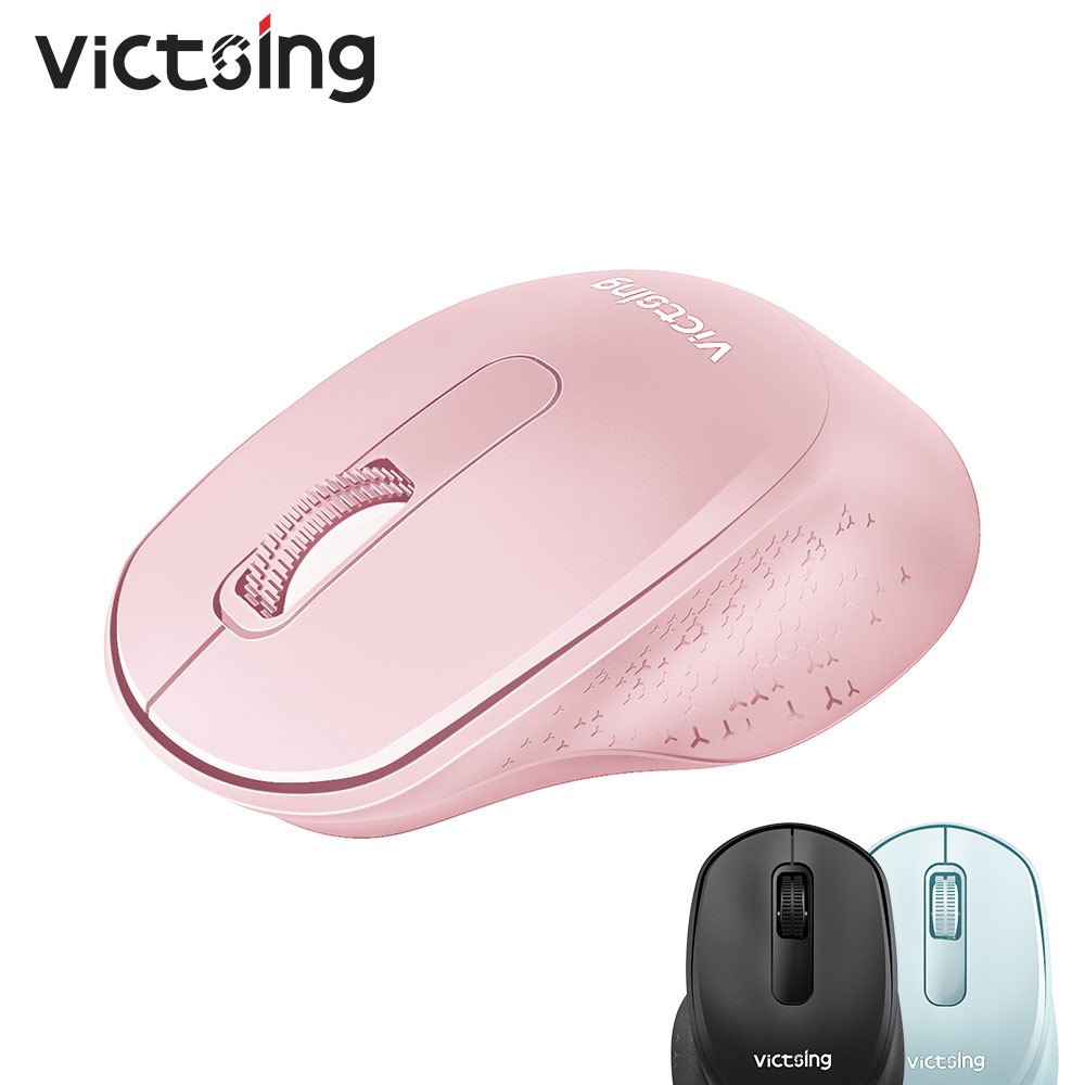 VictSing PC299 Mini Ergonomic Wireless Mouse 2.4G Quiet Silent Mouse