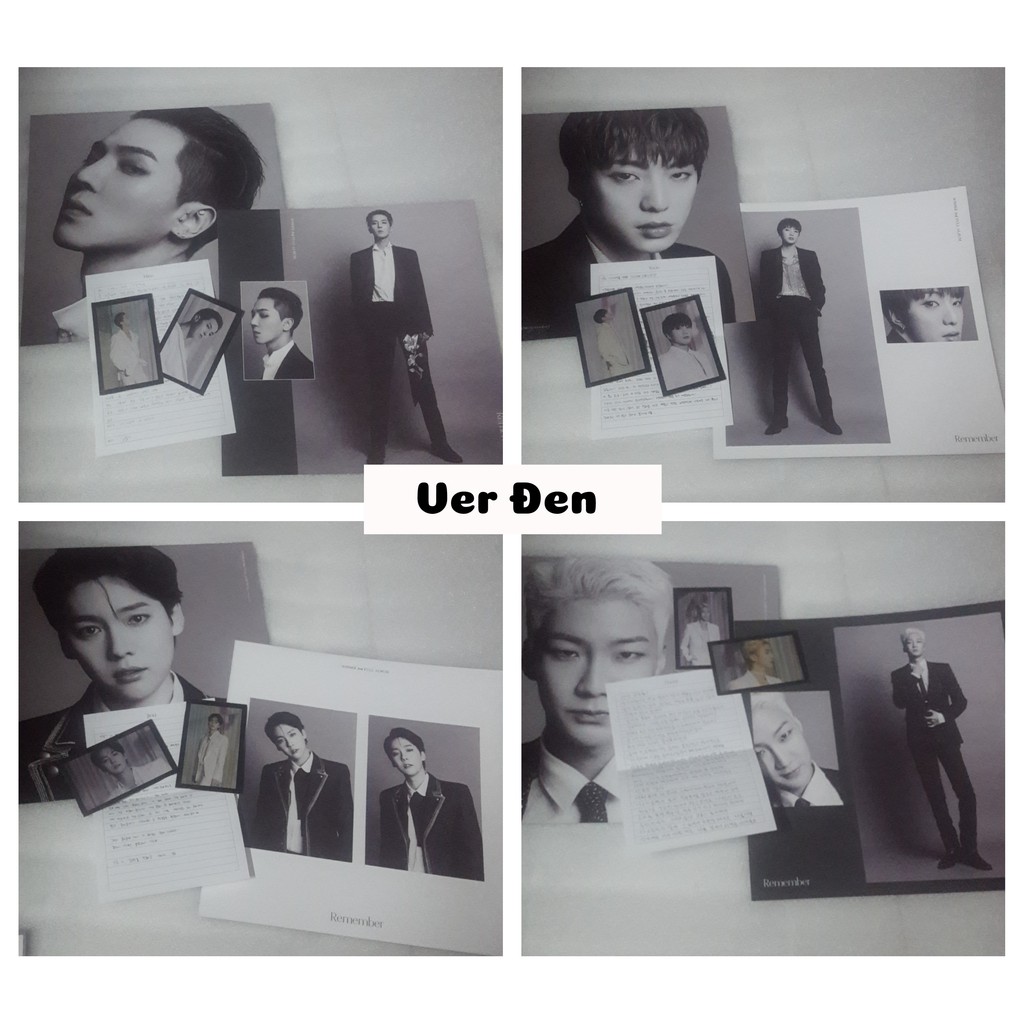 Lẻ photocard, postcard, poster chính hãng Remember - Winner hàng có sẵn ship ngay