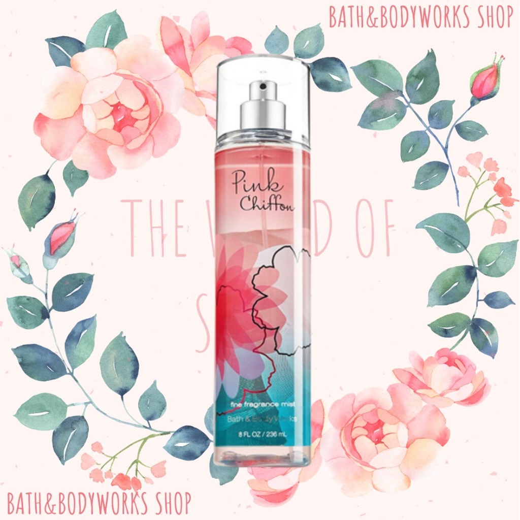 Xịt thơm toàn thân Bodymist Bath & Body Works mùi Pink Chiffon