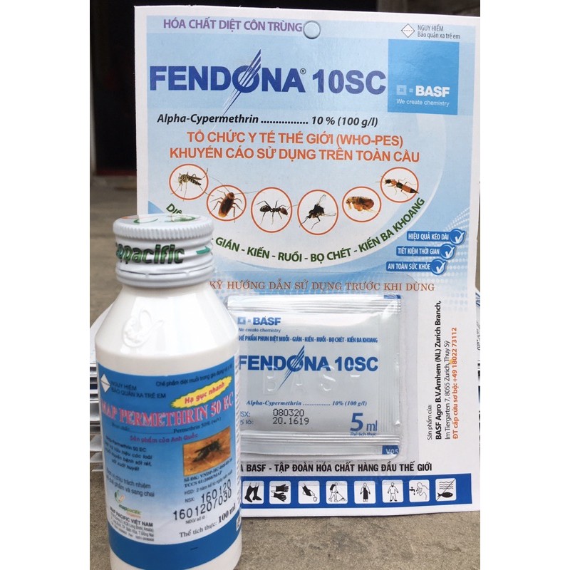 Thuốc Muỗi (Mua 1 chai tặng 1 gói Fedona 10sc)