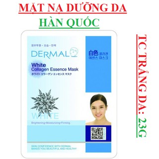 Mặt nạ dưỡng da tinh chất trắng da Dermal