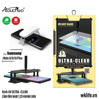 Cường Lực SamSung Note 8 Note 9 Note 10 Plus Full Keo UV Atouchbo