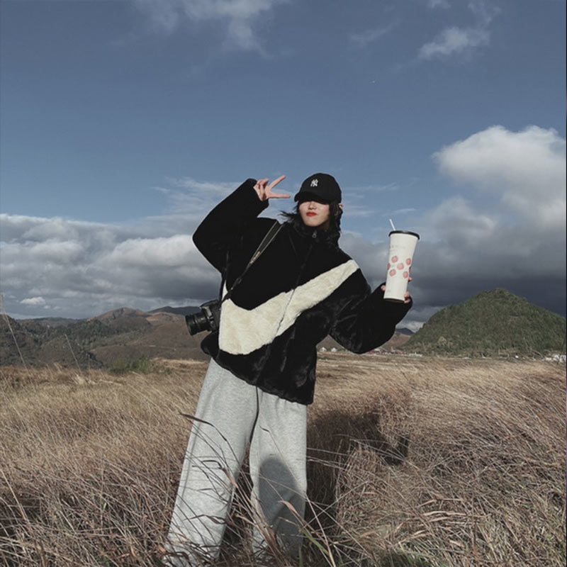 Áo khoác Nike bằng lông cừu nhân tạo giữ ấm CU6559-238-010 | BigBuy360 - bigbuy360.vn