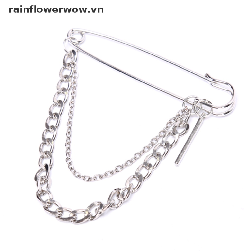 1 Ghim Cài Dây Xích Cổ Điển Thời Trang Cho Nam Và Nữ