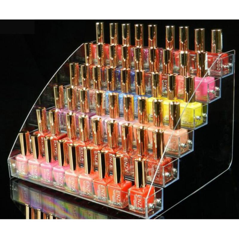 Kệ Nhiều Tầng Đựng Mực Xăm Kệ Nhựa Nhiều Tầng Đựng Đồ Nail Mi - Kệ sơn mica trưng bày nước sơn