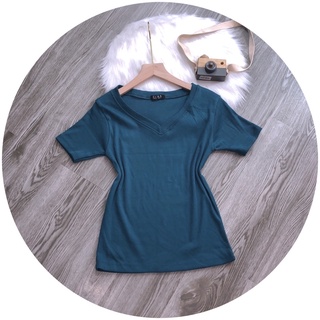 Áo body tay ngắn cổ tim