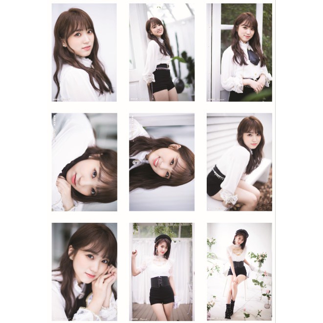 Lomo card 45 ảnh nhóm IZONE Naver x Dispatch P1