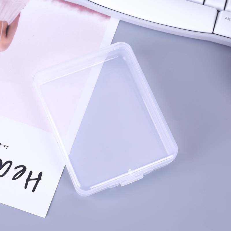 Hộp nhựa trong suốt hình vuông để đựng trang sức