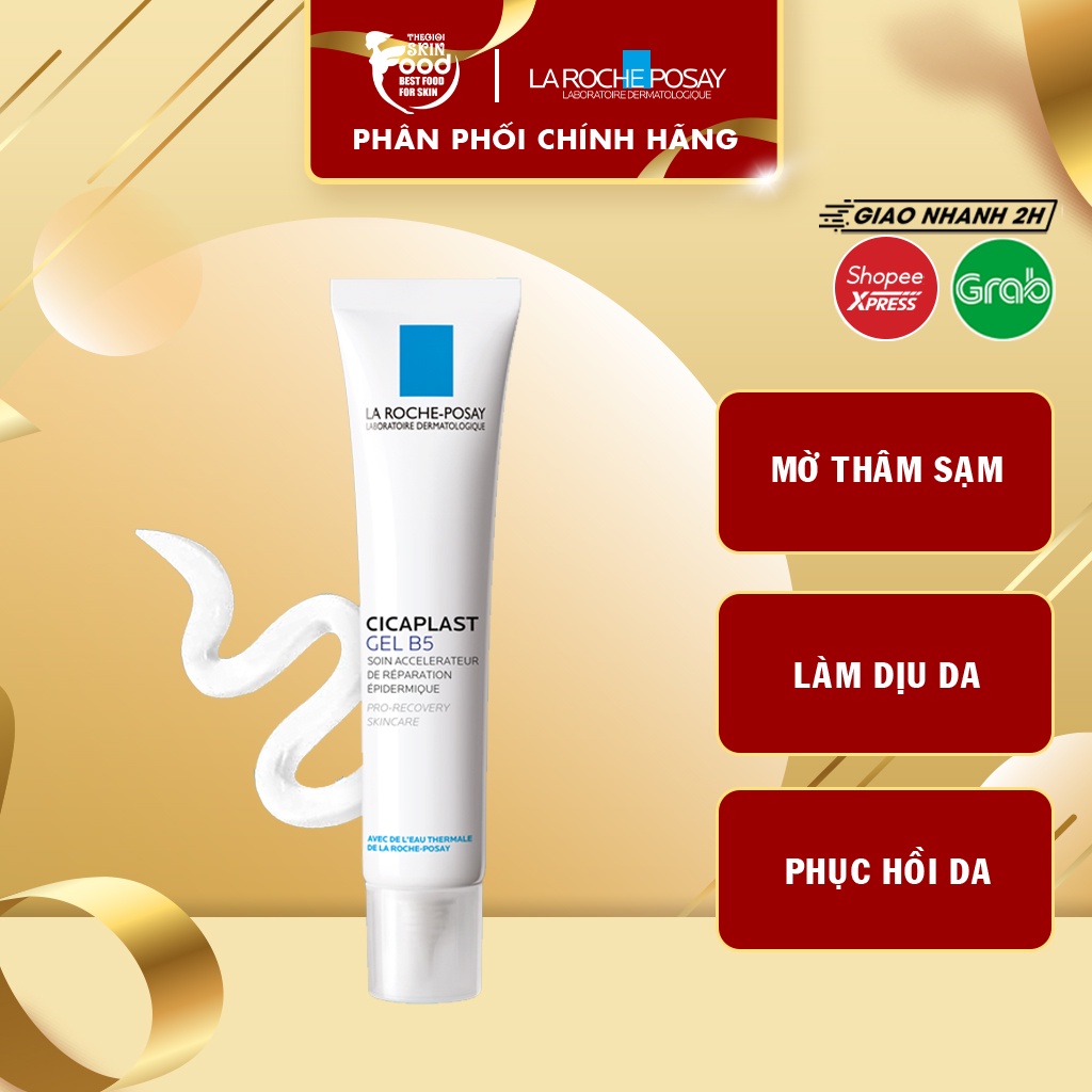 Kem Dưỡng Mờ Sẹo, Phục Hồi Da La Roche Posay Cicaplast Gel B5 Epidermal Recovery Accelerator Skincare