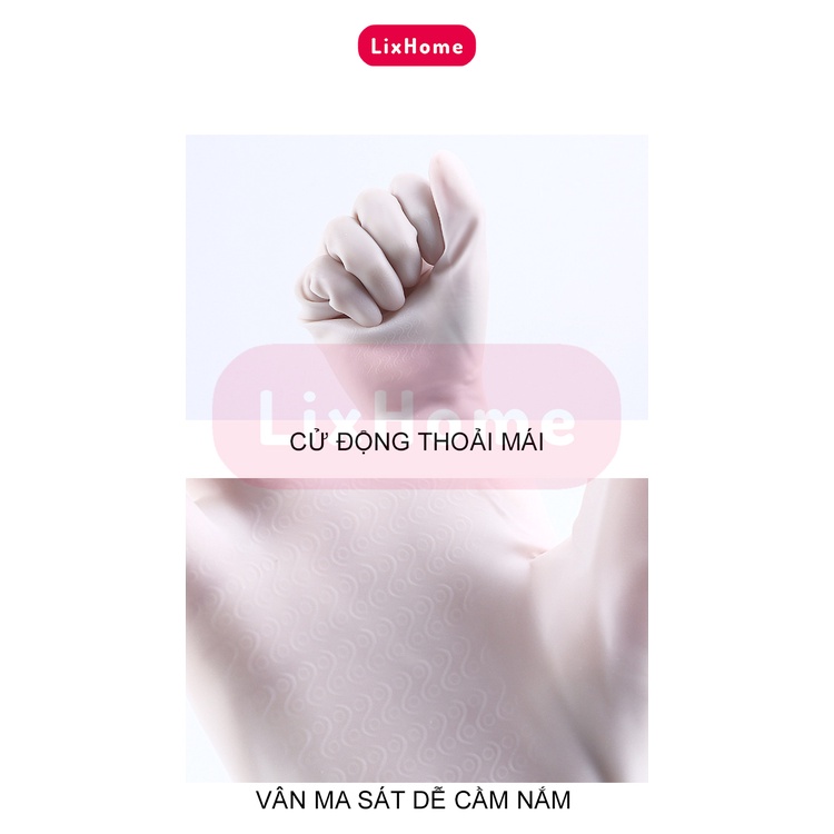 Găng tay cao su, găng tay hươu siêu dai, bền, mềm dễ cử động chuyên dụng dọn dẹp nhà cửa, rửa bát bảo vệ da tay