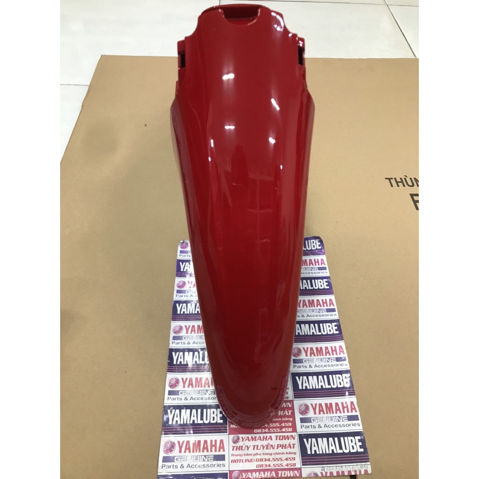 Chắn bùn trước đỏ bóng JUPITER V năm 2004 - 2005 zin chính hãng yamaha