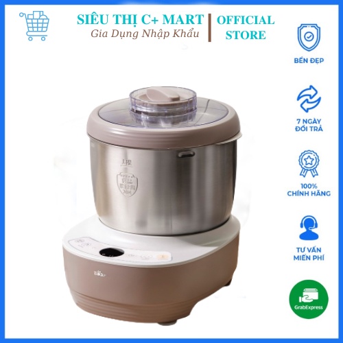 Máy Nhồi Bột, Máy Nhào Bột Tự Động Đa Năng Bear_BẢN QUỐC TẾ_Dung tích 3.5L, 5L, 7L., Máy Trộn, Đánh Chả Quết_BH 18Tháng