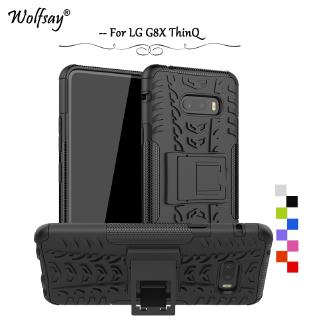 Ốp lưng nhựa cứng Cao Su Cứng Chống Sốc Cho LG G8X ThinQ