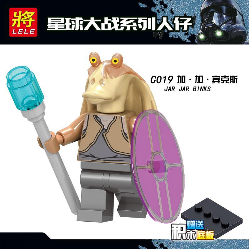 Minifigures Các Mẫu Nhân Vật Trong Star Wars Darth Vander Han Solo Lele C015 C016 C017 C018 C019 C020 C021 C022