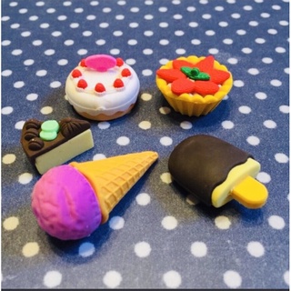 Bộ  5 viên tẩy hình đồ ăn yêu thích