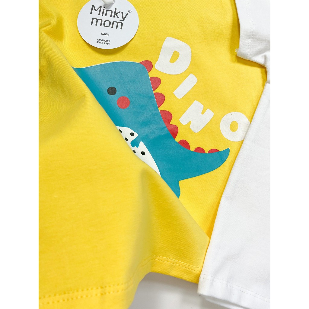 TÊN SẢN PHẨM: Bộ Cộc Tay Minky Mom 100% Cotton In Họa Tiết 6 Màu Cực Đẹp Cho Bé