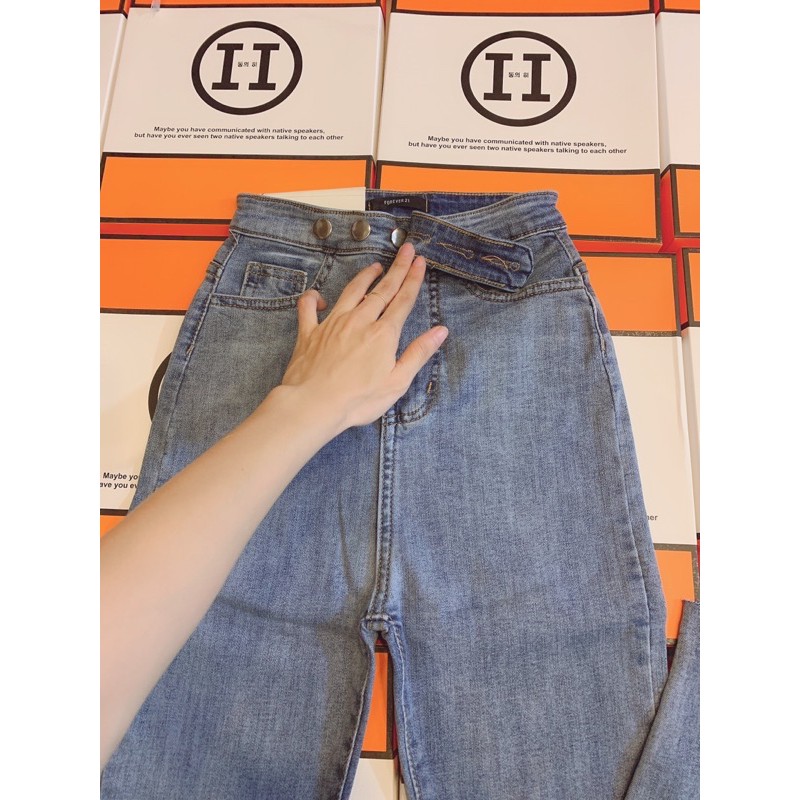 quần jean lưng siêu cao 3 núc | BigBuy360 - bigbuy360.vn