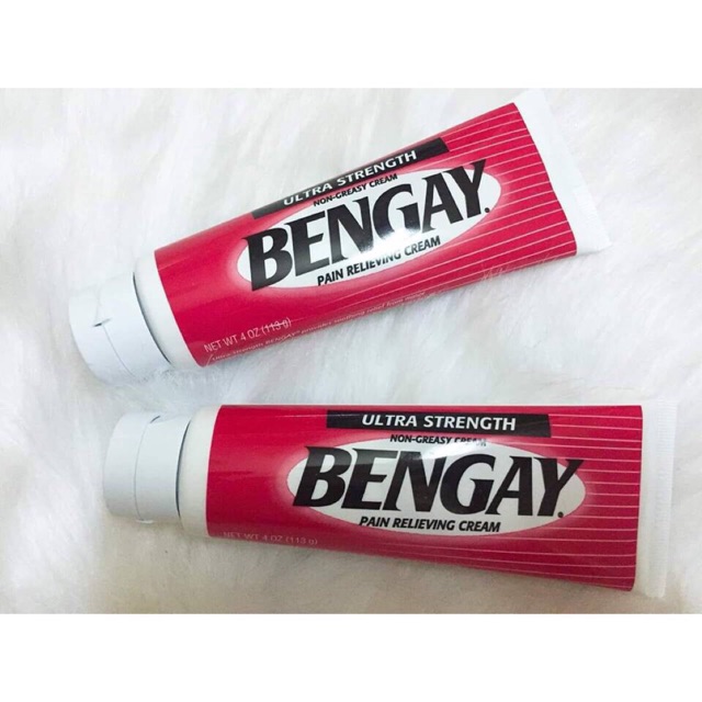 Kem xoa bóp giảm đau Bengay Ultra strength 113g của Mỹ Date 9/2023