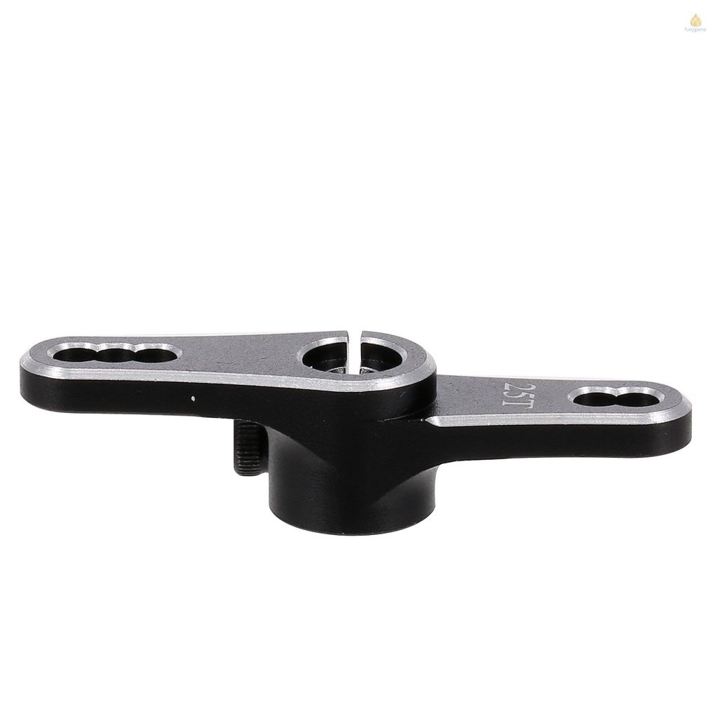 Phụ kiện tay lái bằng nhôm 25T thay thế cho xe hơi Futaba Savox Servo HSP HD Xcore RC
