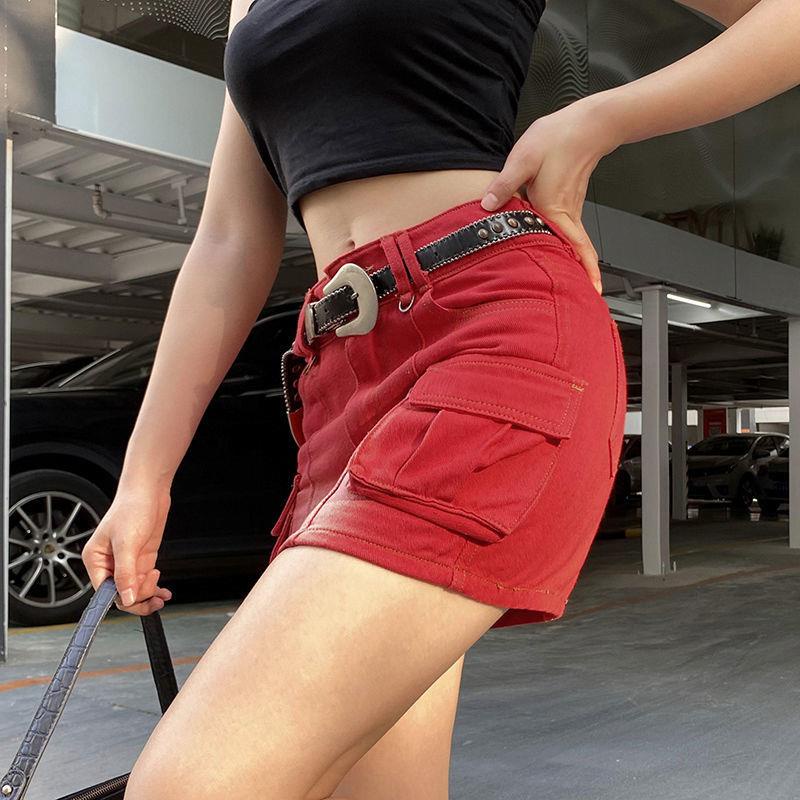 Chân Váy Denim Ngắn Phong Cách Âu Mỹ Thời Trang Mừng Năm Mới